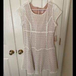 NWT Lace Flower Dress Nanette Neiman Marcus